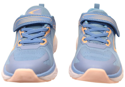 Sfida Dash Kids Girls Comfortable Adjustable Strap Athletic Shoes