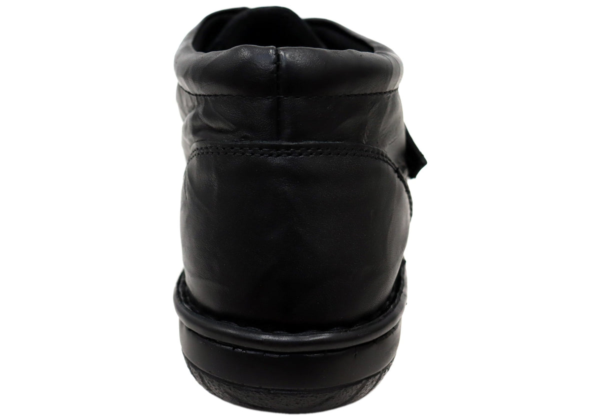 Cabello Comfort 5240-27 Womens Wide Fit Comfortable Leather Boots