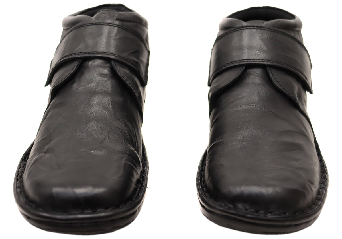 Cabello Comfort 5240-27 Womens Wide Fit Comfortable Leather Boots