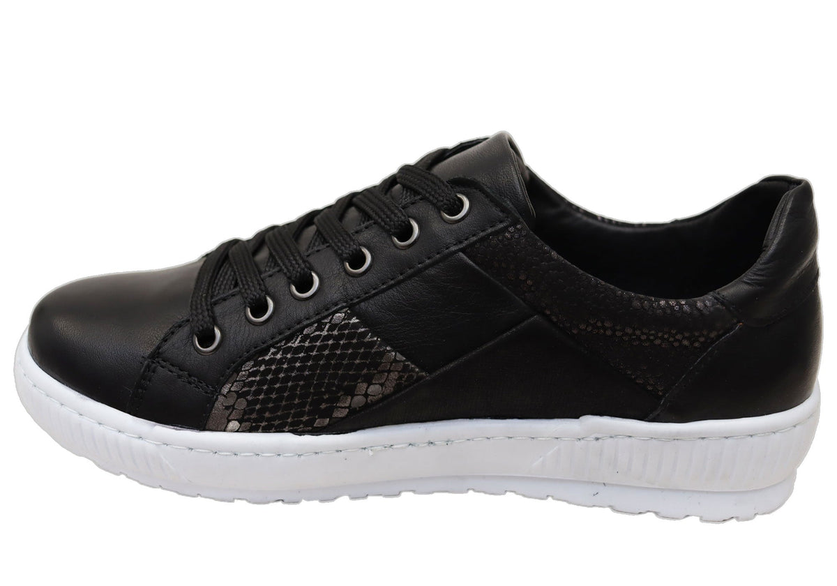 Cabello Comfort EG80XW Womens Leather Comfortable Extra Wide Shoes