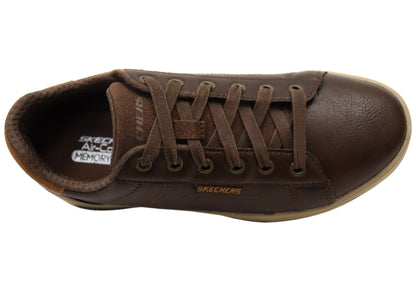 Skechers Mens Cavell Hensley Comfortable Lace Up Casual Shoes