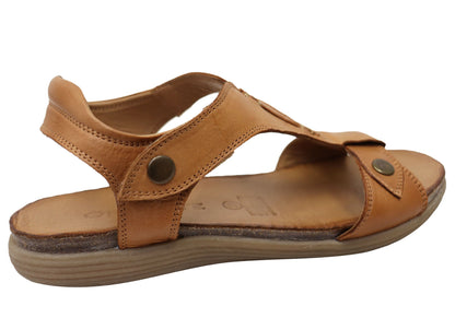 Orizonte Sienastep Womens Comfortable European Leather Sandals