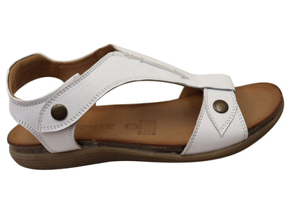 Orizonte Sienastep Womens Comfortable European Leather Sandals