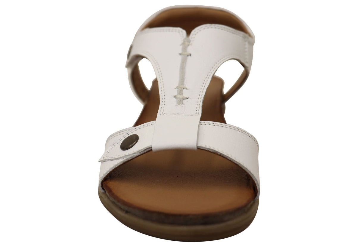 Orizonte Sienastep Womens Comfortable European Leather Sandals