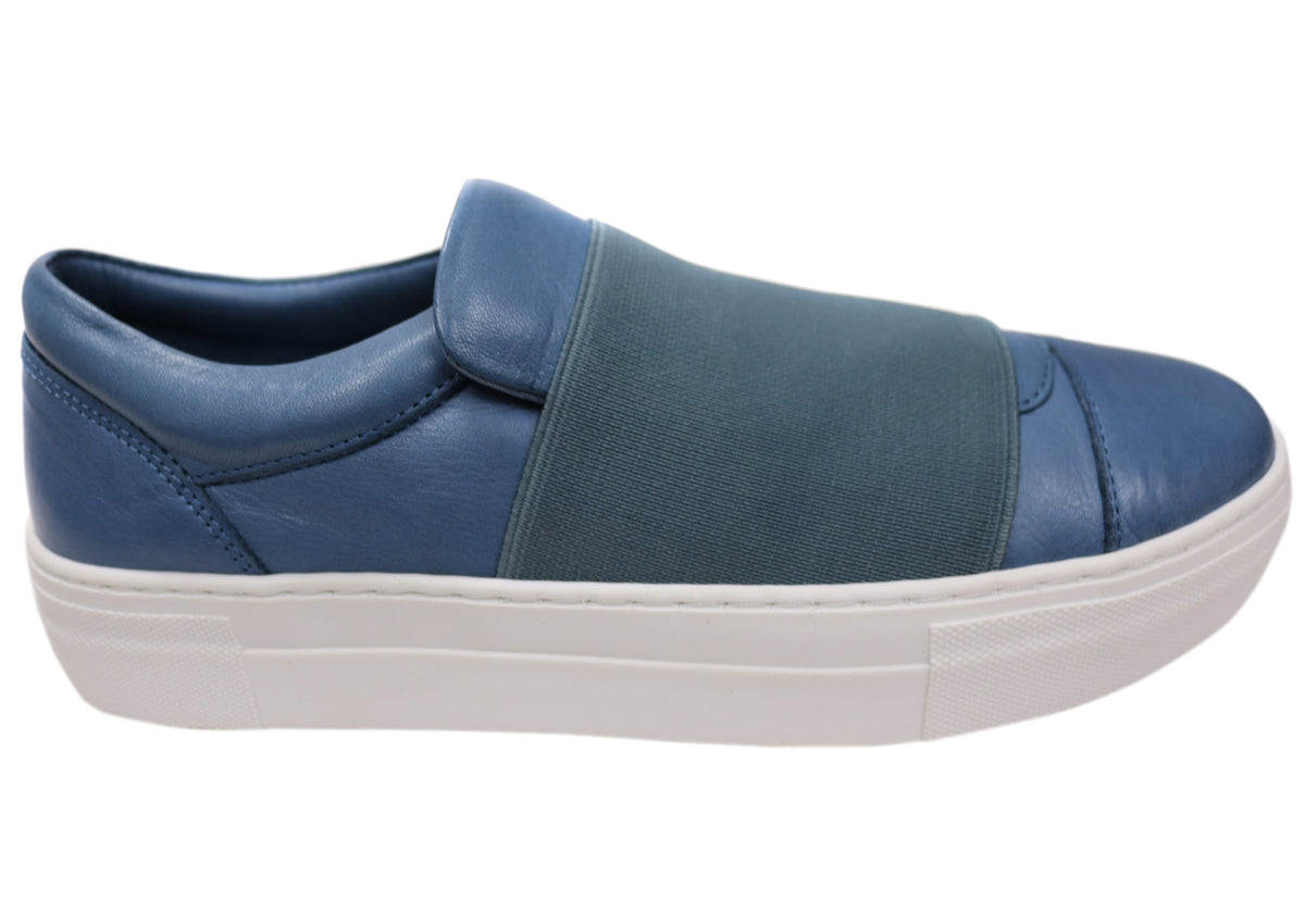 Orizonte Brig Womens Comfortable Slip On Leather Shoes