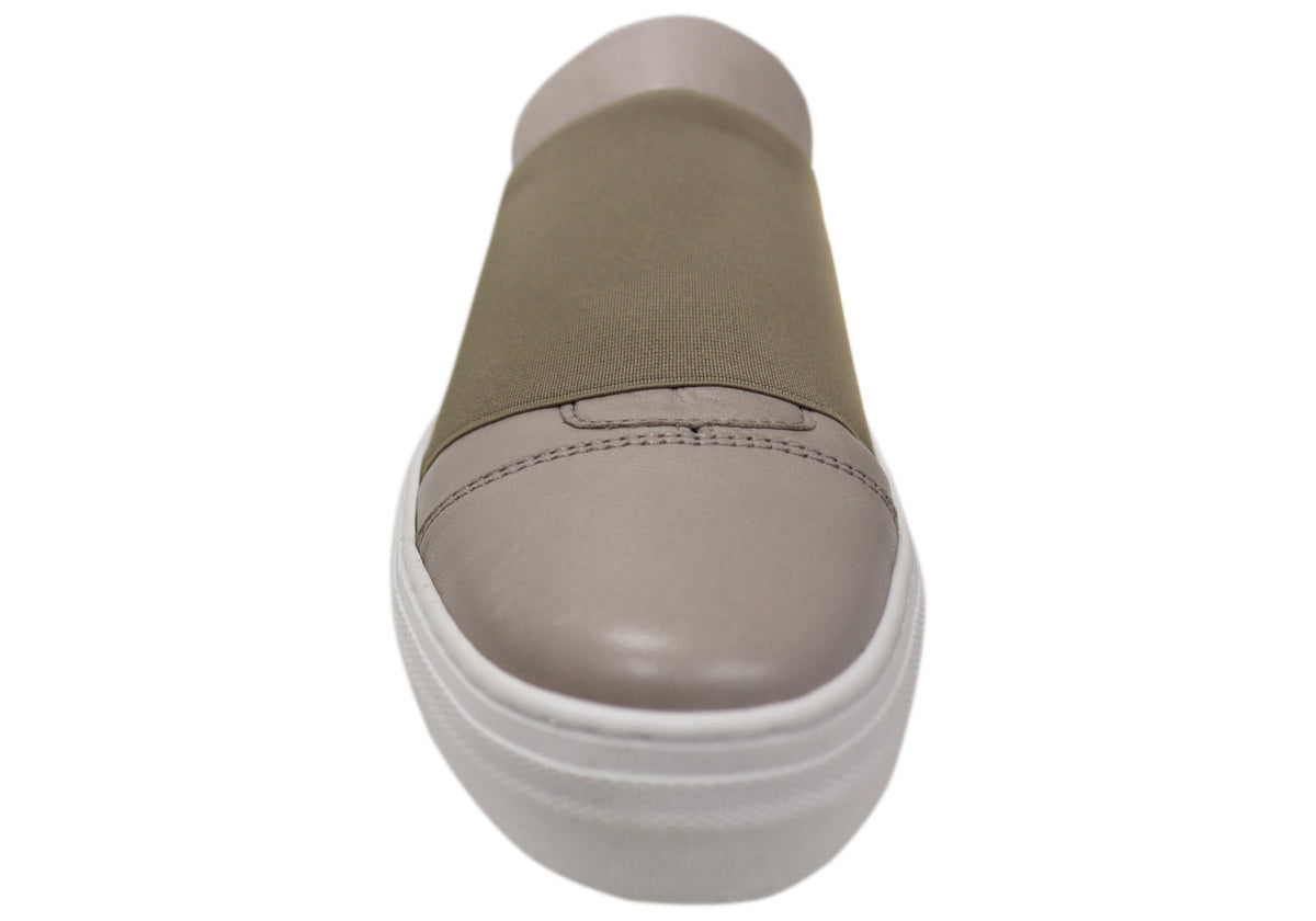 Orizonte Brig Womens Comfortable Slip On Leather Shoes