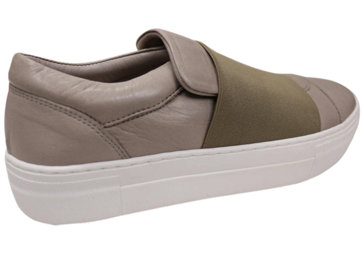 Orizonte Brig Womens Comfortable Slip On Leather Shoes