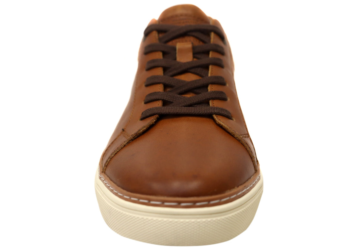 Wild Rhino Bolton Mens Comfortable Leather Lace Up Casual Shoes