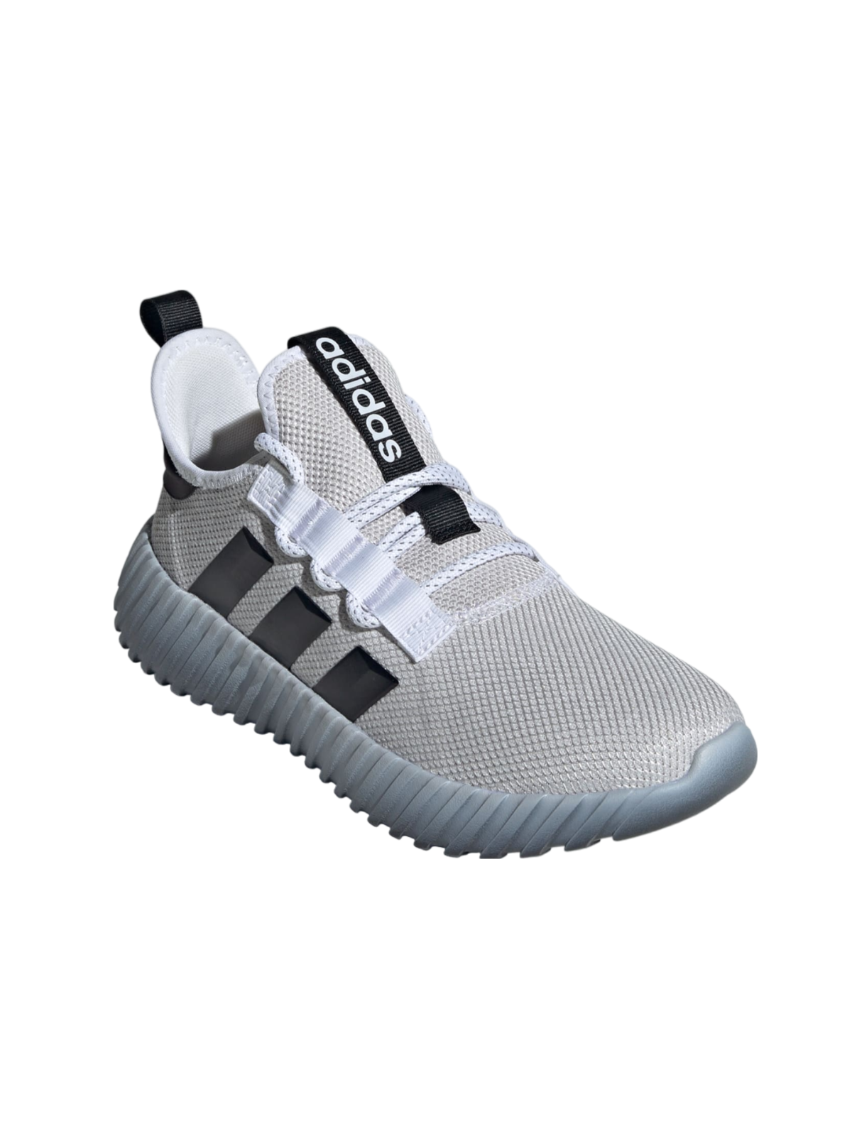 Adidas Men's Kaptir 3.0 Running Shoes, White / Black / Grey, IE6624