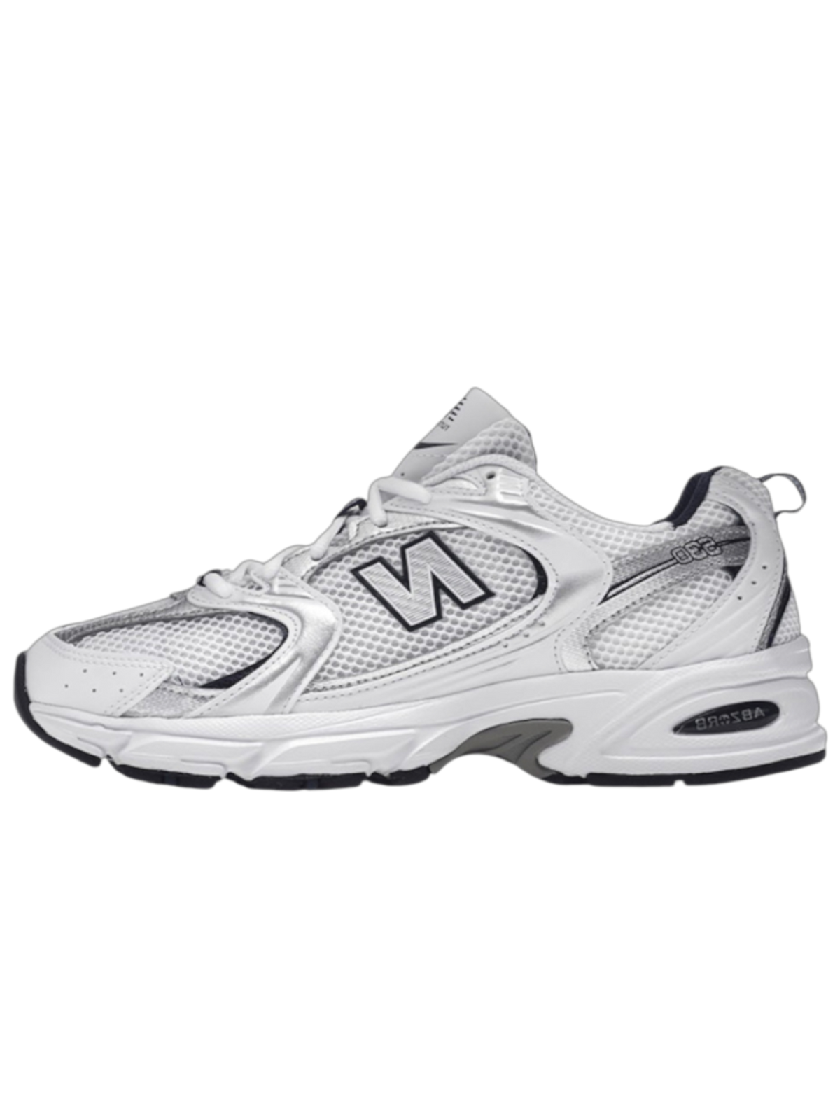 New Balance 530 White Silver Navy