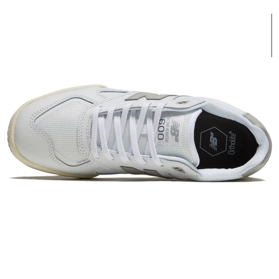 New Balance Numeric 600 Tom Knox White Grey Shoes