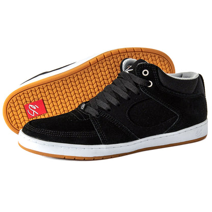 Es - Accel Slim Mid (Black/White/Silver)