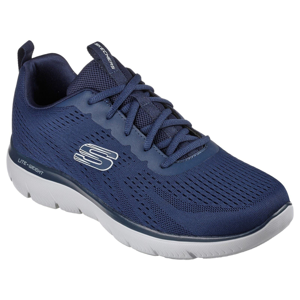 Men's Wide Fit Skechers 232395 Summits Torre Trainers