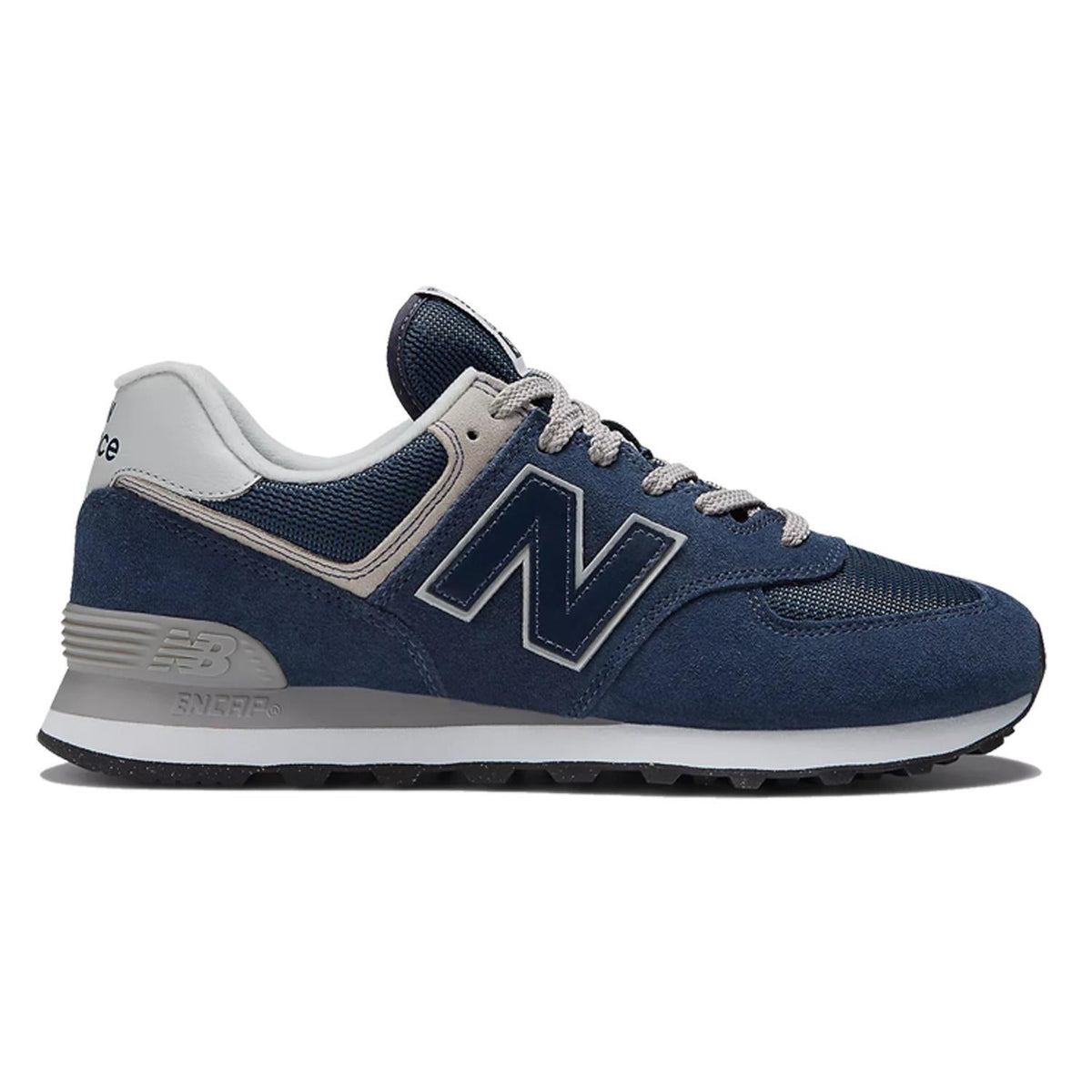 Men's Wide Fit New Balance ML574EVN Walking/Running Trainers - Exclusive - Navy ENCAP Width 4E