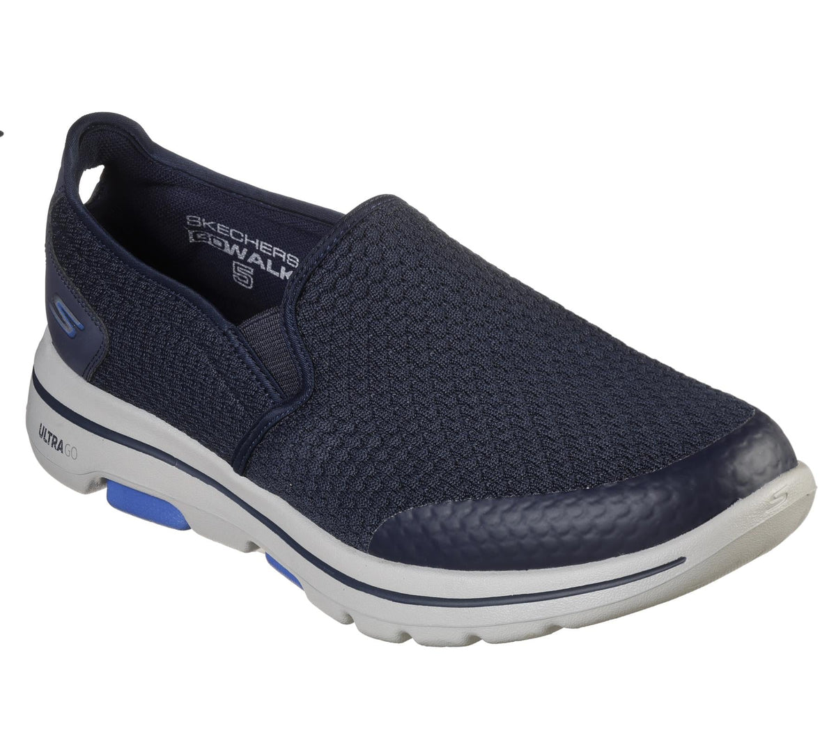 Mens Wide Fit Skechers Apprize Go Walk 5-55510 Walking Trainers