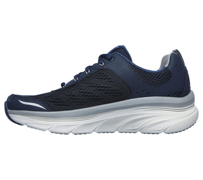 Men's Wide Fit Skechers 232044 D'lux Walker Walking Trainers
