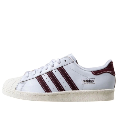 Adidas Originals Men's White Superstar 80 ADV Sneakers, JP8529 (No Box)
