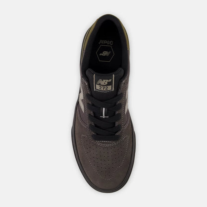 New Balance Numeric 272 Black Cement Dockside Shoes (NM272DOP)