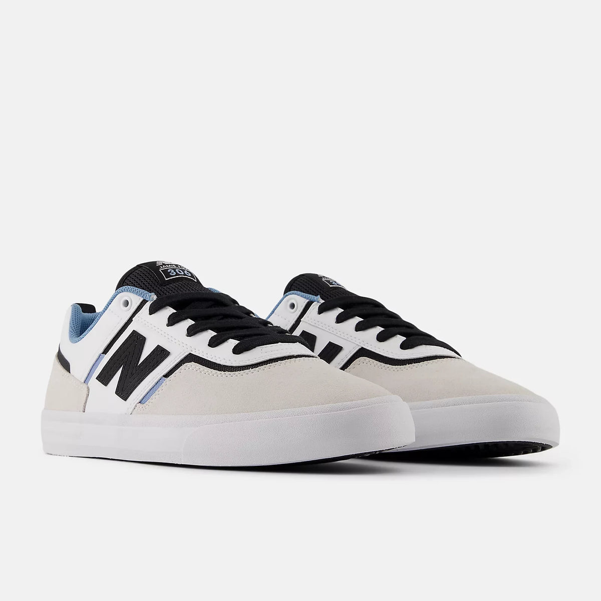 New Balance Numeric 306 Jamie Foy Light Grey / White Shoes (NM306NMA)