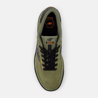 New Balance Numeric 440 V2 Olive / Black Shoes (NM440NL2)