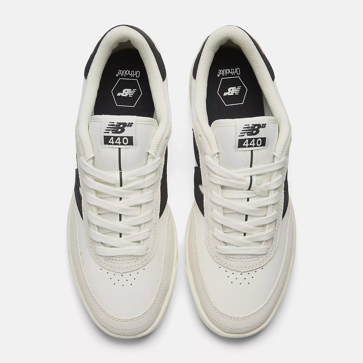 New Balance Numeric 440 V2 Sea Salt/Black Shoes (NM440SB2)