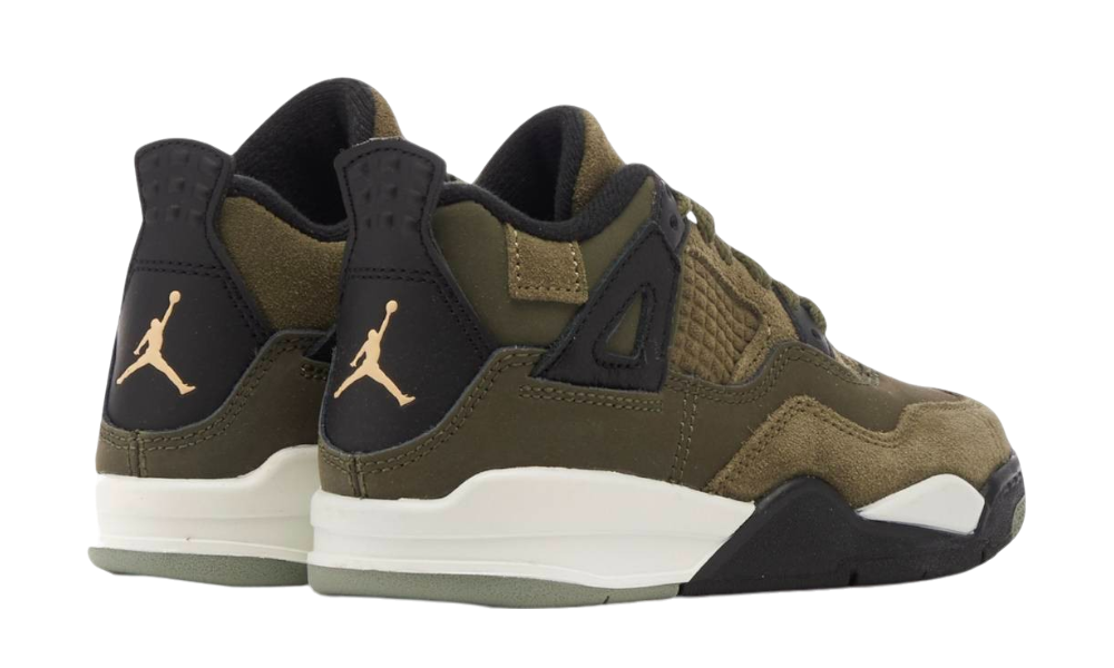 Jordan 4 Retro SE Craft Medium Olive (PS)